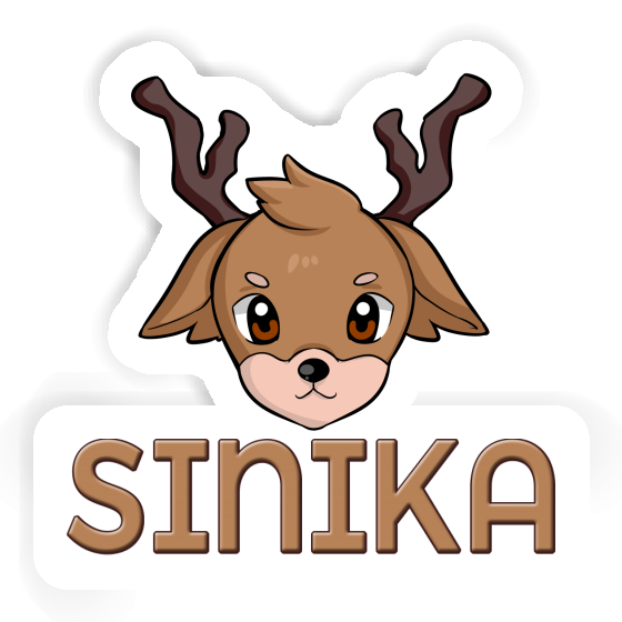 Sinika Sticker Deerhead Notebook Image