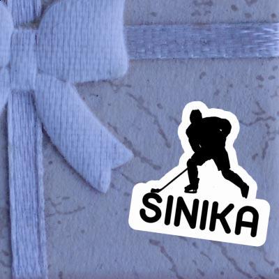 Sticker Eishockeyspieler Sinika Gift package Image