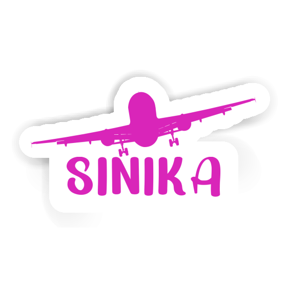 Autocollant Avion Sinika Notebook Image