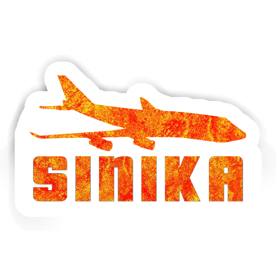 Sinika Autocollant Jumbo-Jet Image