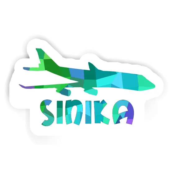 Aufkleber Sinika Jumbo-Jet Gift package Image