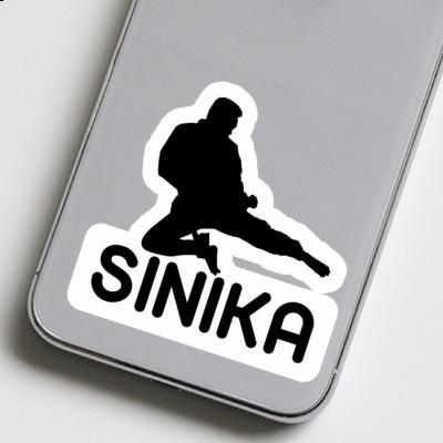 Sinika Aufkleber Karateka Laptop Image