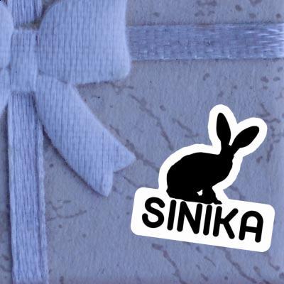 Rabbit Sticker Sinika Notebook Image