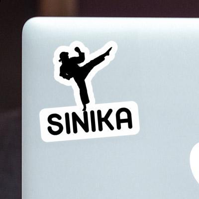 Sticker Karateka Sinika Laptop Image