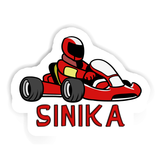 Kart Sticker Sinika Notebook Image