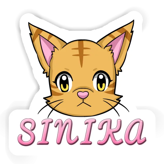 Sinika Autocollant Chat Notebook Image