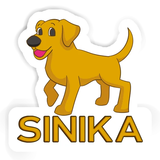 Sinika Sticker Dog Image