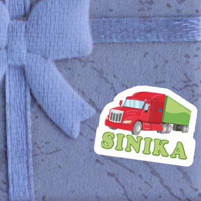 Sinika Sticker Articulated lorry Gift package Image