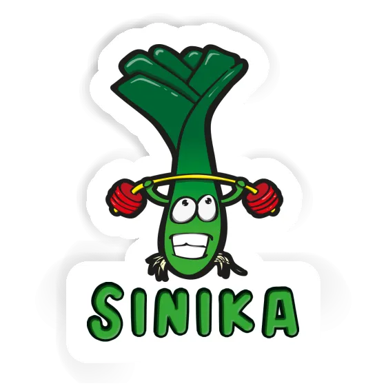 Sticker Gewichtheber Sinika Laptop Image