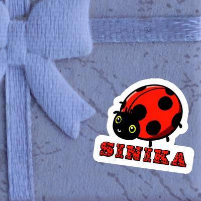 Sinika Autocollant Coccinelle Laptop Image