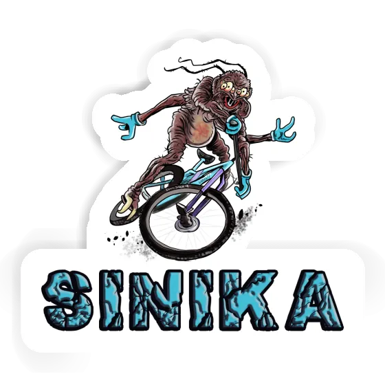 Sticker Mountainbiker Sinika Gift package Image