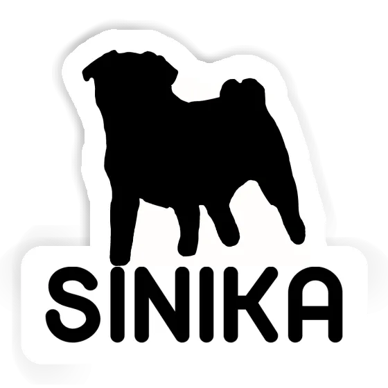 Pug Sticker Sinika Gift package Image