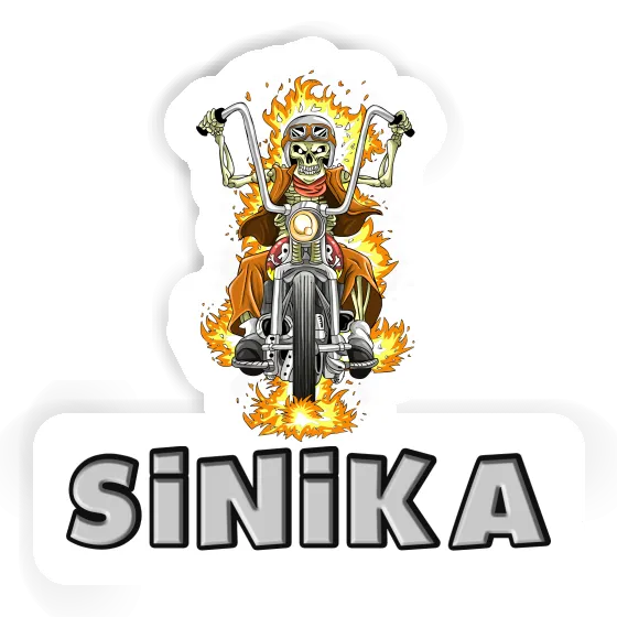 Sinika Sticker Motorbike Rider Gift package Image