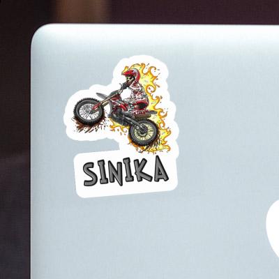 Sinika Sticker Dirt Biker Notebook Image