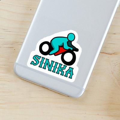 Motorbike Sticker Sinika Laptop Image