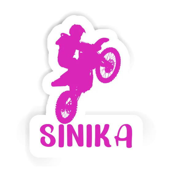 Sinika Sticker Motocross Jumper Notebook Image