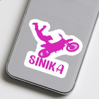 Sticker Motocross Rider Sinika Image