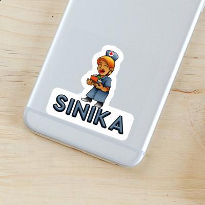 Sticker Orderly Sinika Laptop Image