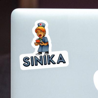 Nurse Sticker Sinika Laptop Image