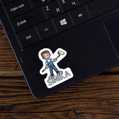 Sticker Sinika Painter Laptop Image