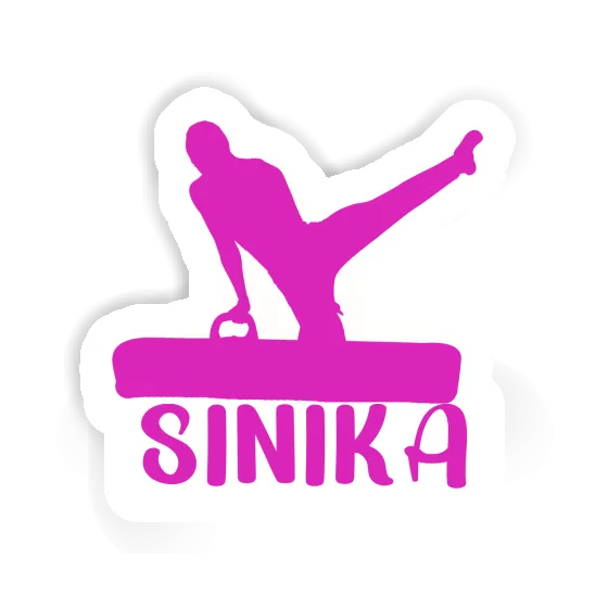 Gymnast Sticker Sinika Notebook Image