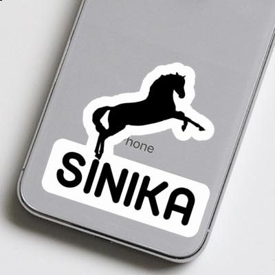 Autocollant Sinika Cheval Laptop Image