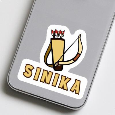 Sticker Arrow Bow Sinika Laptop Image