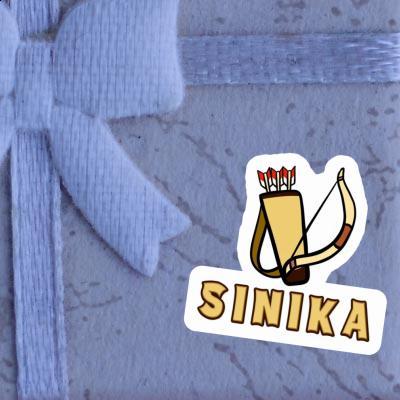 Sticker Arrow Bow Sinika Gift package Image