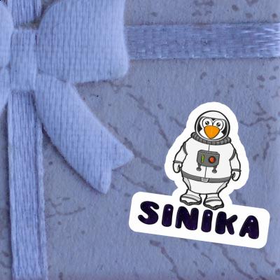 Sticker Sinika Astronaut Notebook Image