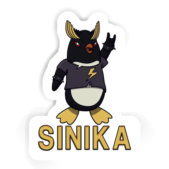 Pinguin Sticker Sinika Notebook Image