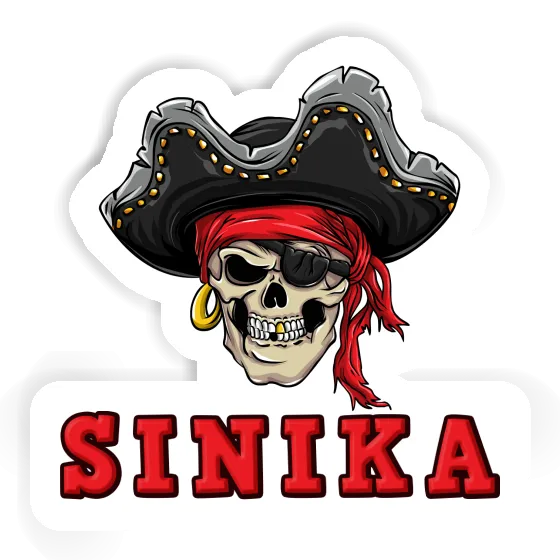 Autocollant Sinika Tête de pirate Gift package Image