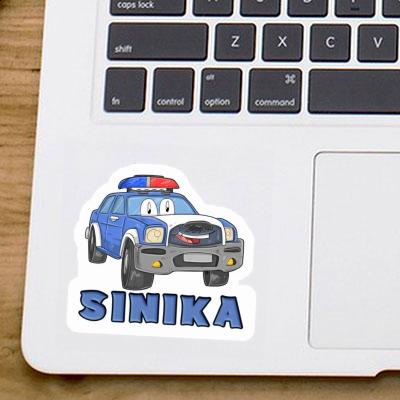 Sticker Polizeiauto Sinika Gift package Image