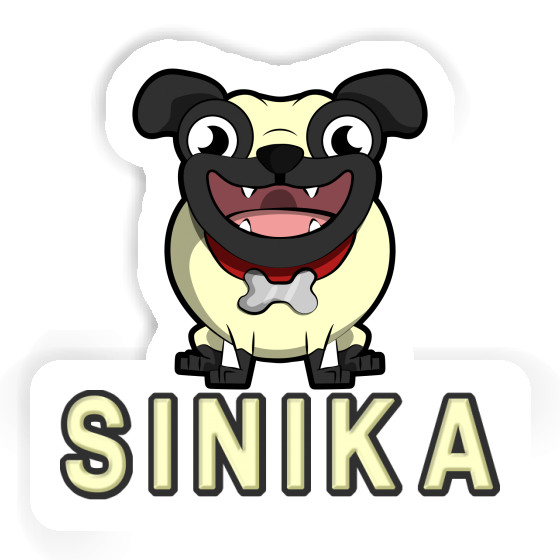 Sticker Pug Sinika Gift package Image