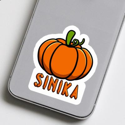 Kürbis Sticker Sinika Laptop Image