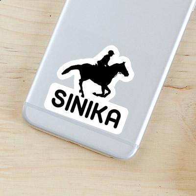 Sinika Sticker Horse Rider Notebook Image