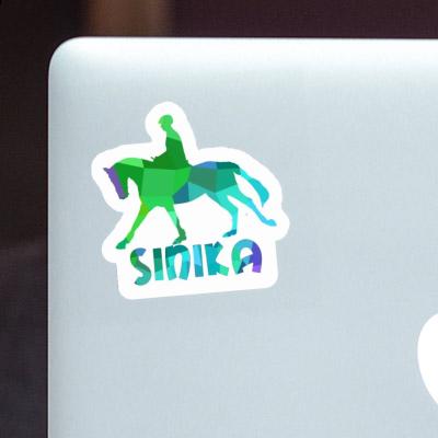 Horse Rider Sticker Sinika Image