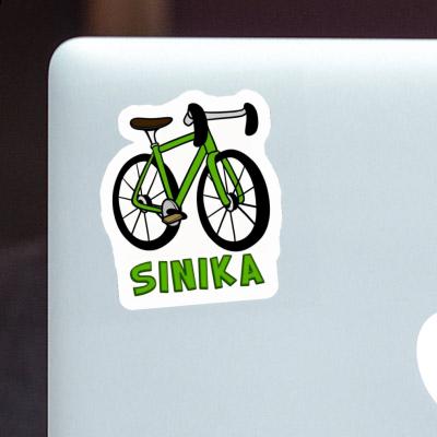 Sticker Racing Bicycle Sinika Notebook Image