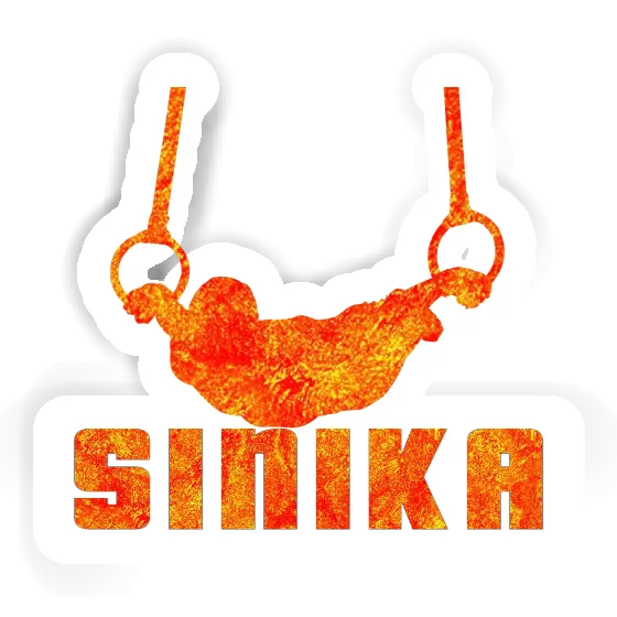 Sticker Sinika Ring gymnast Laptop Image