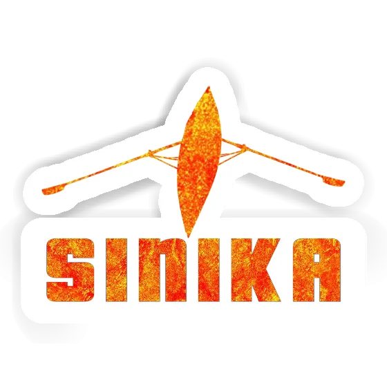 Sinika Sticker Rowboat Image