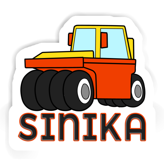 Sticker Wheel Roller Sinika Notebook Image