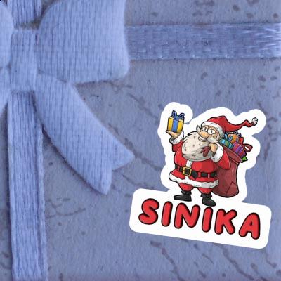 Sticker Santa Claus Sinika Image