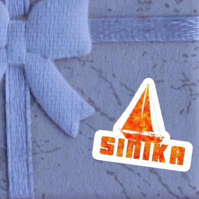 Sticker Sailboat Sinika Image