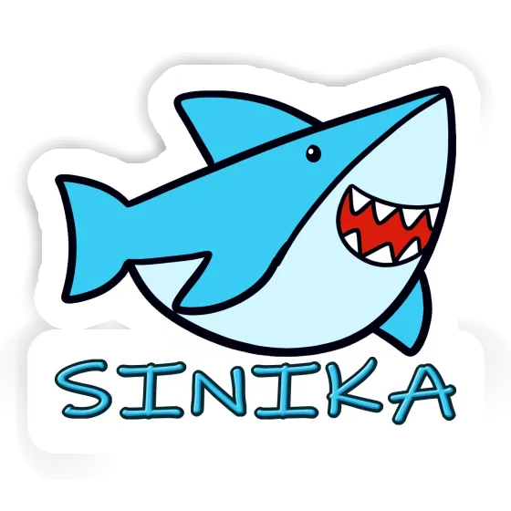 Autocollant Requin Sinika Laptop Image