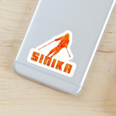 Skier Sticker Sinika Gift package Image