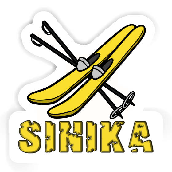 Sticker Sinika Ski Gift package Image