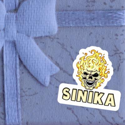 Sinika Sticker Totenkopf Gift package Image