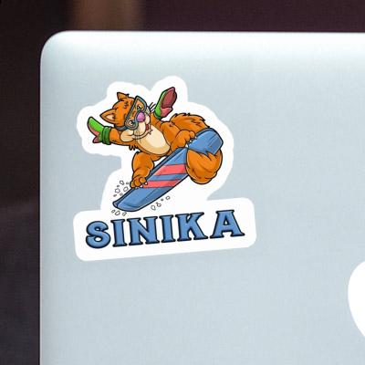 Snowboarderin Sticker Sinika Gift package Image