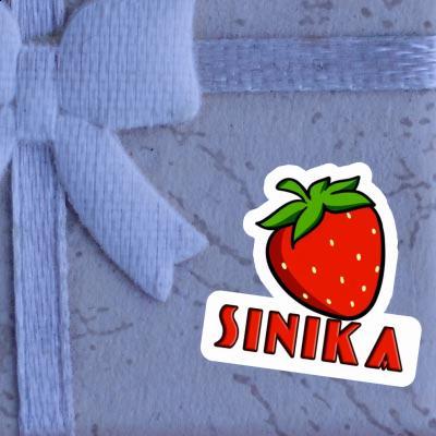 Sticker Sinika Strawberry Notebook Image