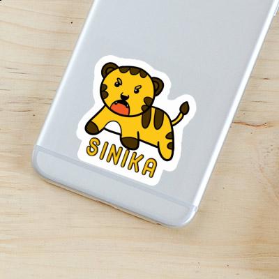 Sinika Sticker Baby-Tiger Laptop Image