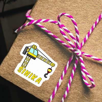 Sticker Tower Crane Sinika Notebook Image